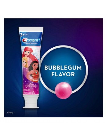 Crest Kids Disney Princess Bubblegum Fluoride Anticavity... 2