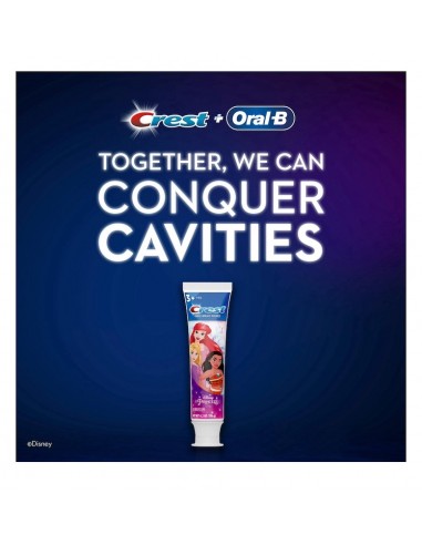 Crest Kids Disney Princess Bubblegum Fluoride...