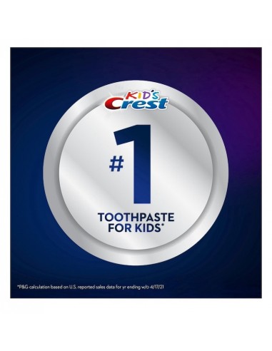 Crest Kids Disney Princess Bubblegum Fluoride...