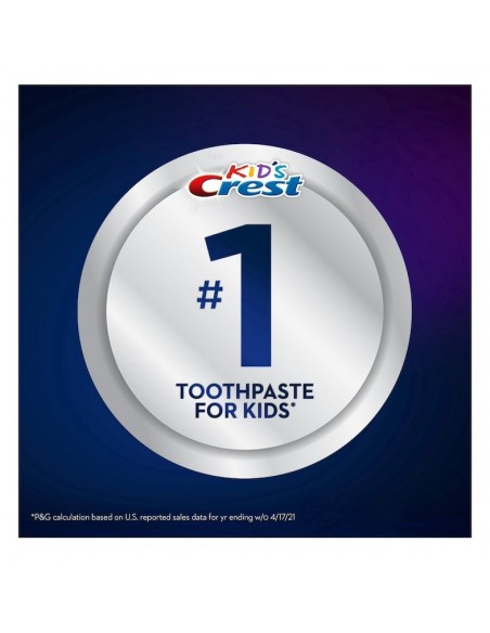 Crest Kids Disney Princess Bubblegum Fluoride Anticavity Toothpaste (119g)