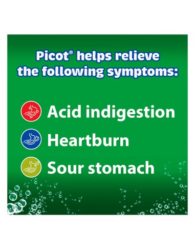 Picot Sal de Uvas Antiacido Efervescente 12 sobres