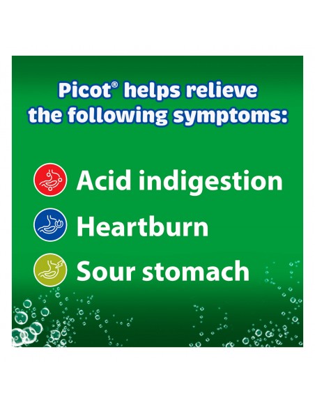 Picot Sal de Uvas Antiacido Efervescente 12 sobres