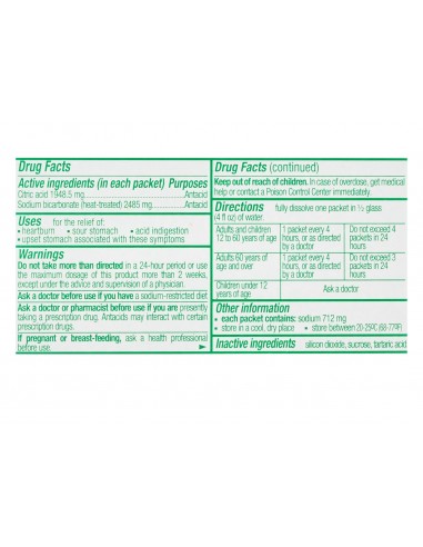 Picot Sal de Uvas Antiacido Efervescente 12 sobres