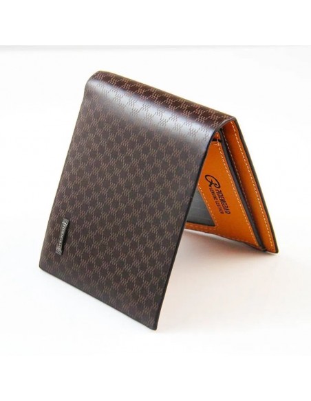 Nueva Cartera de fibra de carbono color café