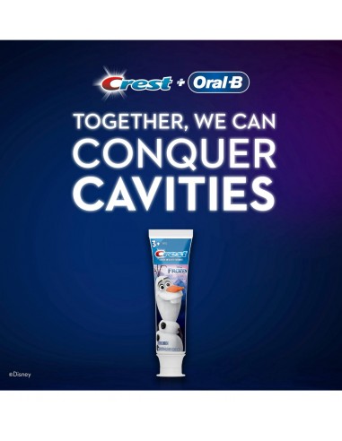 Pasta de dientes Crest Kids con fluoruro,...