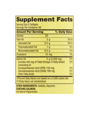 Spring Valley - Salmon Oil, 1000 mg 2