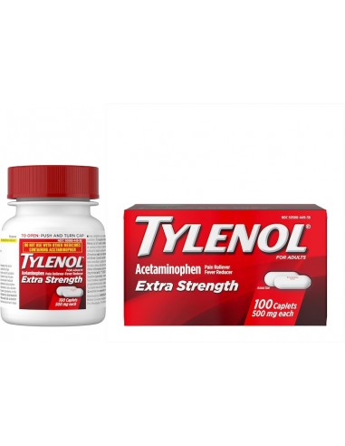 Tylenol Extra Strength Acetaminophen 500mg, 100...