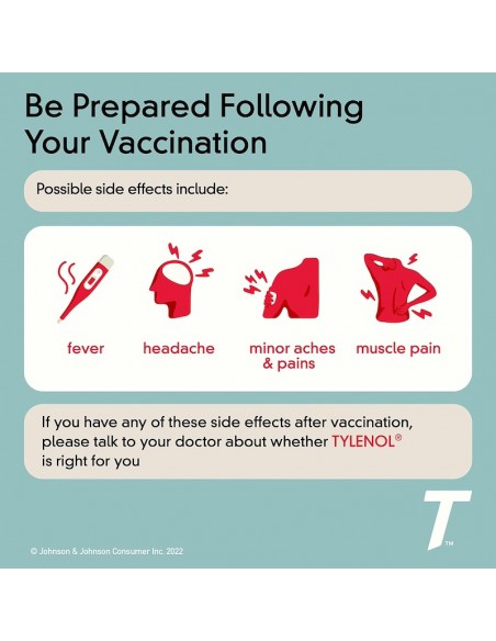 Tylenol Extra Strength Acetaminophen 500mg, 100 Caplets