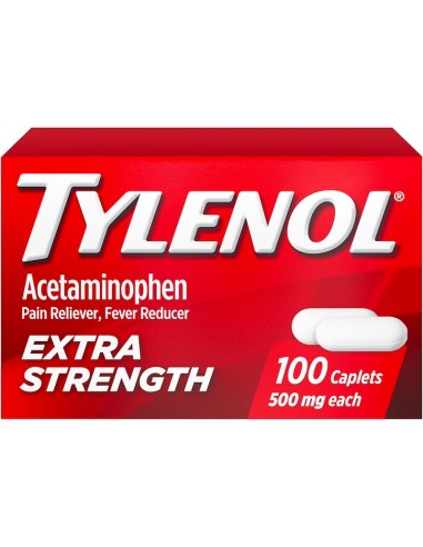 Tylenol Extra Strength Acetaminophen 500mg, 100...