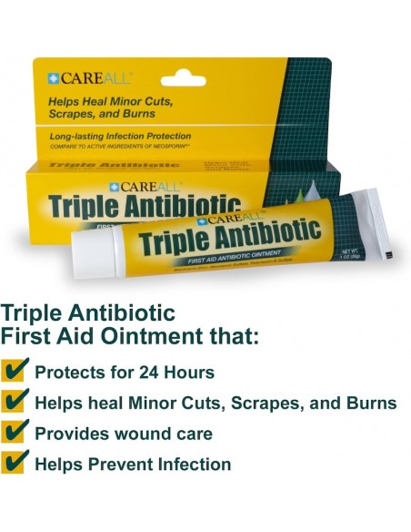 Antibiótico Triple Acción CareAll 1 oz (28g)