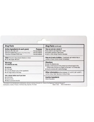 Antibiótico Triple Acción CareAll 1 oz (28g)