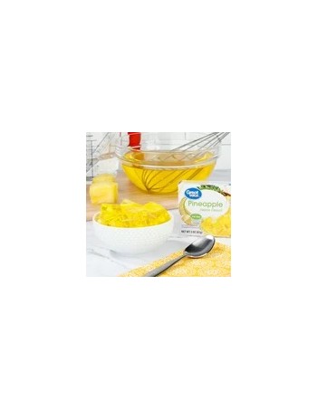 Postre de gelatina de piña de gran valor, 3 oz 2