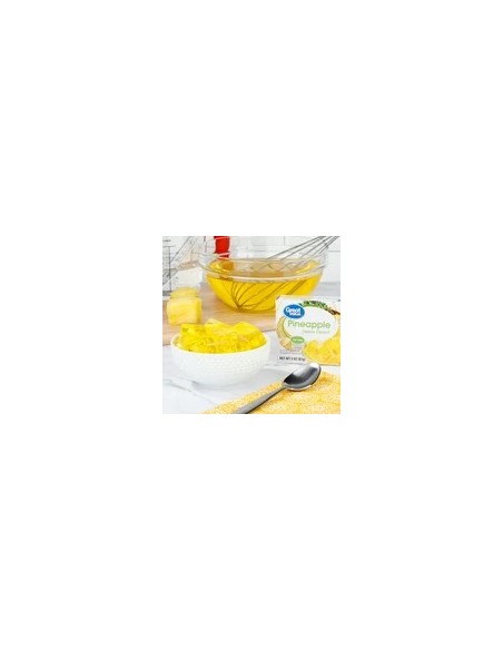Postre de gelatina de piña de gran valor, 3 oz
