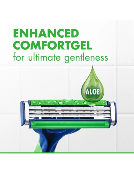 Maquinilla de afeitar desechable para hombre Gillette Sensor3 Sensitive,