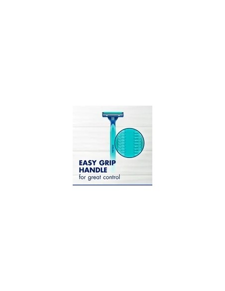 Navajas de afeitar desechables para hombre Gillette Sensor2 Plus Pivoting Head, azul,