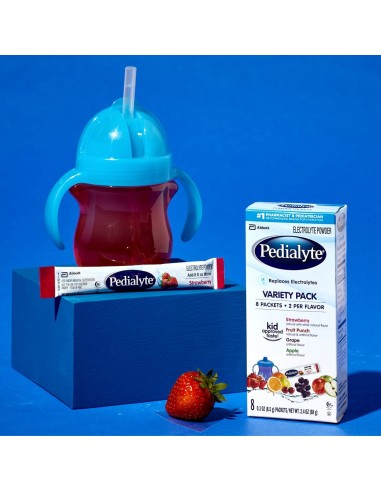Pedialyte - Paquetes de polvo de electrolitos,...