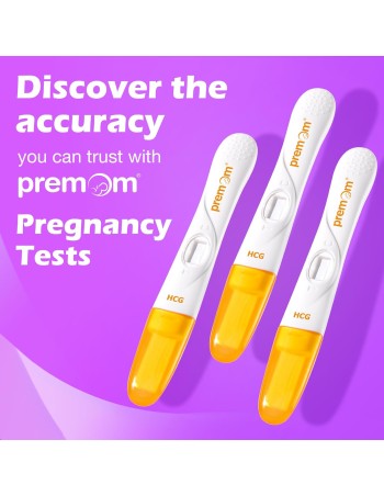 Premom Prueba de embarazo Midstream: palitos de detección... 2