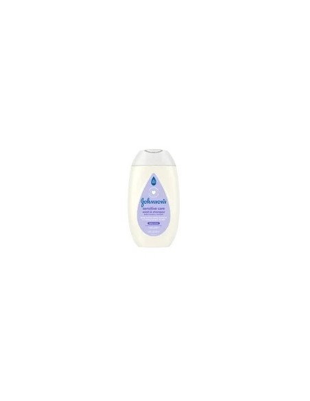 Sensitive Care Johnson's Champú y Jabón Corporal para Bebés, Ligeramente Perfumado, 13.6 oz