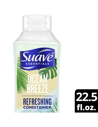Suave Acondicionador Refrescante Essentials,...