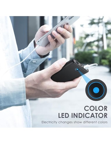 Cargador externo portátil de 20000 mAh (Powerbank)