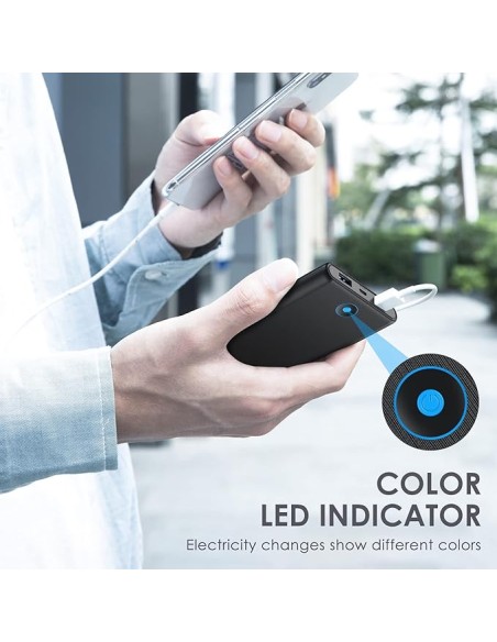 Cargador externo portátil de 20000 mAh (Powerbank)