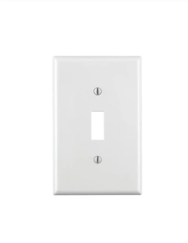 Interruptor 15A-120V AC/CA color blanco