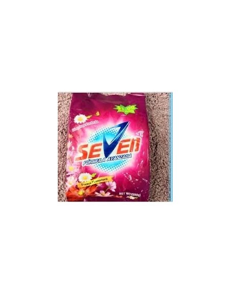 Detergente en polvo seven poder fresca primavera(500 g )