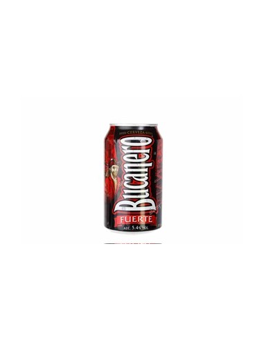 Cerveza Bucanero 5.4% alc vol 355ml