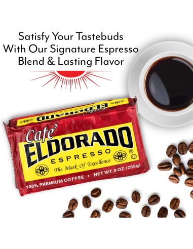 Café Eldorado Espresso - 100% Premium Coffee...