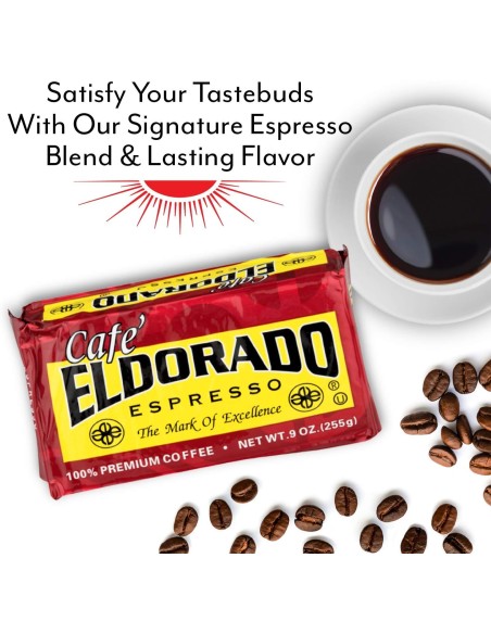 Café Eldorado Espresso - 100% Premium Coffee (255g)