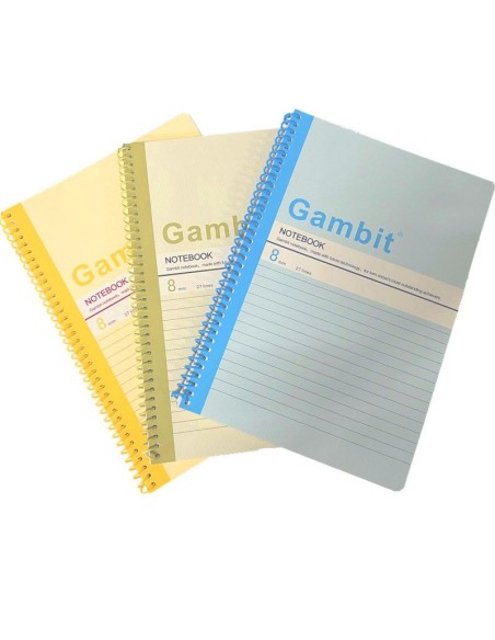 Notebook 8mm 27 lineas  B5/80 hojas