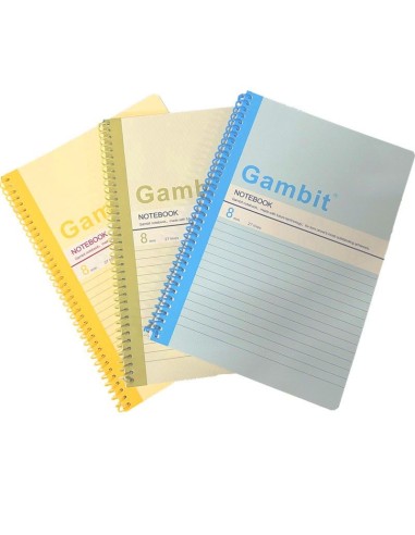 Notebook 8mm 27 lineas  B5/50 hojas