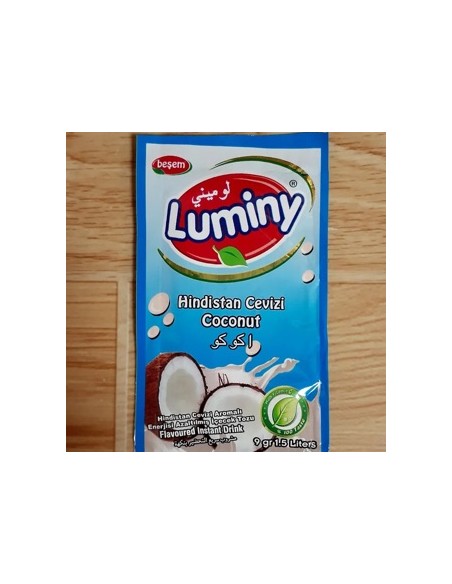 Refresco Instantáneo Luminy Sabor Coco 9 g rinde 1 1/5