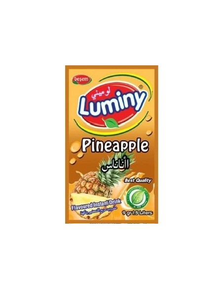 Luminy Bebida Instantánea Sabor Piña 9g rinde 1 1/5L