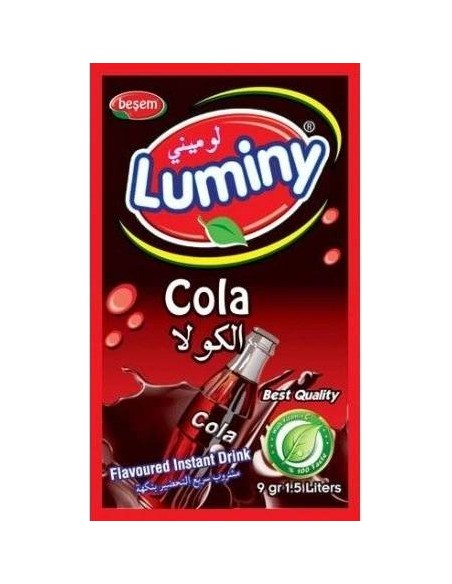 Luminy Bebida Instantánea Sabor Cola 9g rinde 1 1/5L