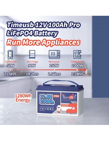 Batería Lifepo4 para autos y sistemas de...