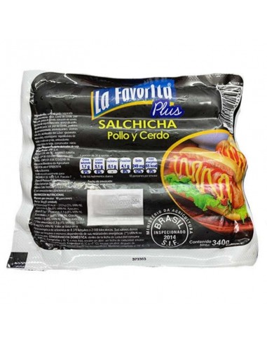 Salchichas de Pollo y Cerdo Lafavorita