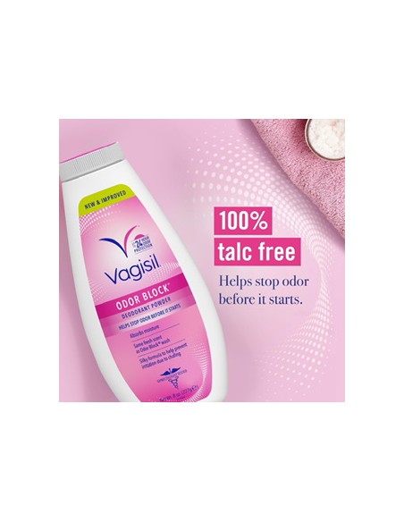 Desodorante femenino VAGISIL 8oz.