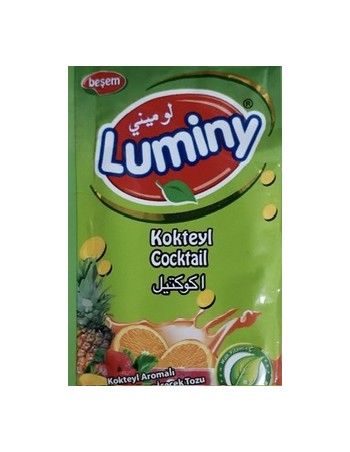 Luminy Bebida Instantánea Sabor Coctel 9g rinde 1 1/5L