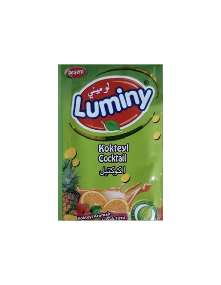 Luminy Bebida Instantánea Sabor Coctel 9g rinde 1 1/5L