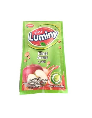 Luminy Bebida Instantánea Sabor Manzana 9g rinde 1 1/5L