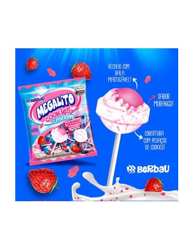 Chupa Chupa Megalito cookies & cream