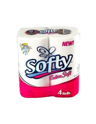 Papel higiénico Softy  4 rollos