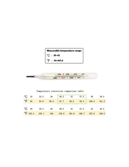 Termómetro De Mercurio
