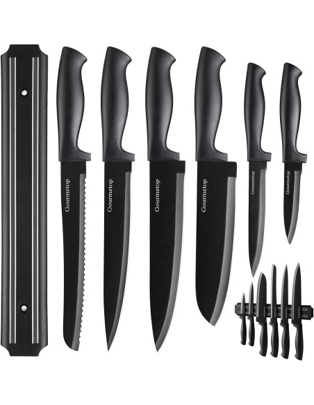 Juego de cuchillos de cocina con tira magnética sin taladrar para cocina( entrega en 60 días aproximadamente)