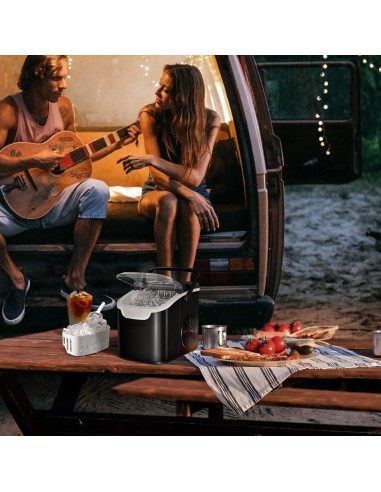 Máquina para hacer hielo para encimera, 8 cubos...