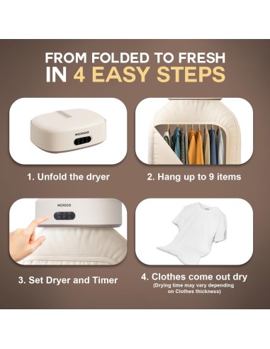 Secadora de ropa portátil (Entrega en 60 días...