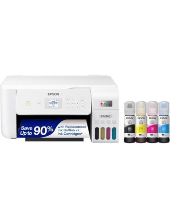 Epson - Impresora EcoTank ET-2800 inalámbrica, a color (...