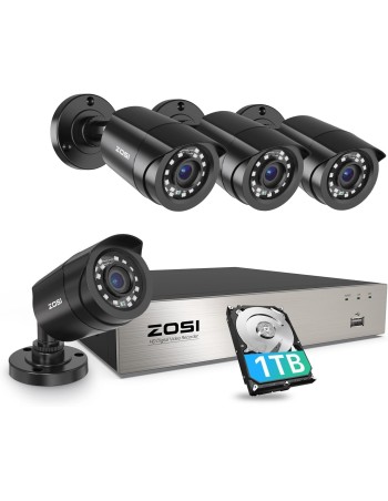 Sistema de Seguridad HD-TVI Cámaras de 1080N Grabador de...