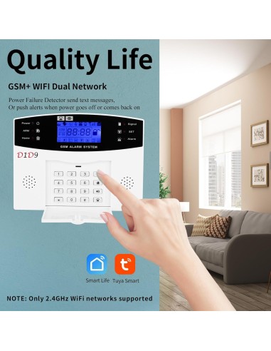 Sistema de alarma antirrobo kit de 23 piezas...